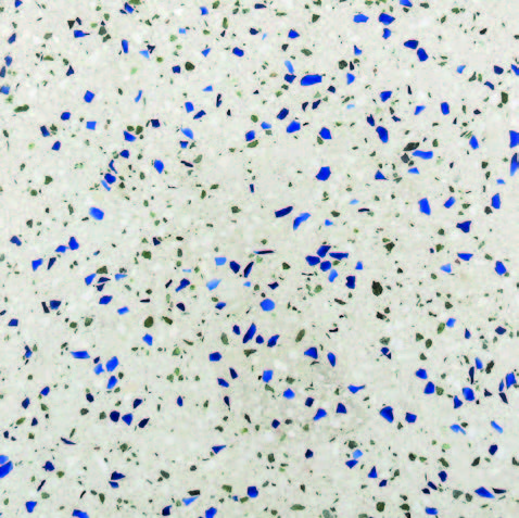 SA-973 glass aggregate terrazzo tile