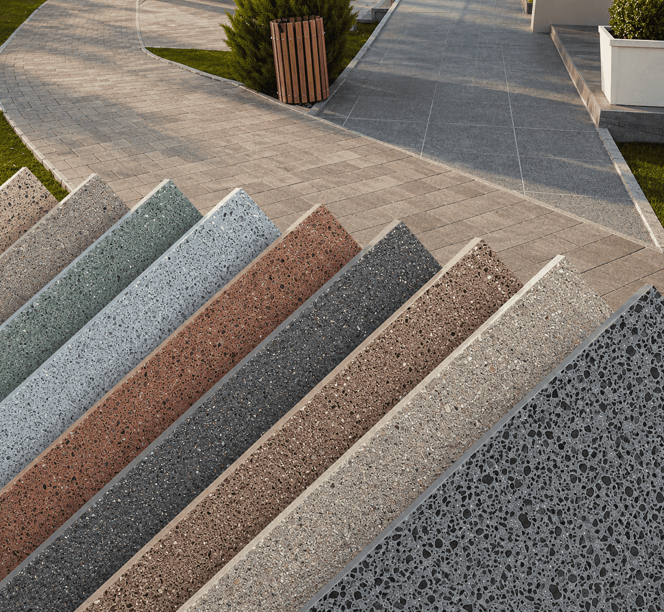 Exterior Basalt and Andesite