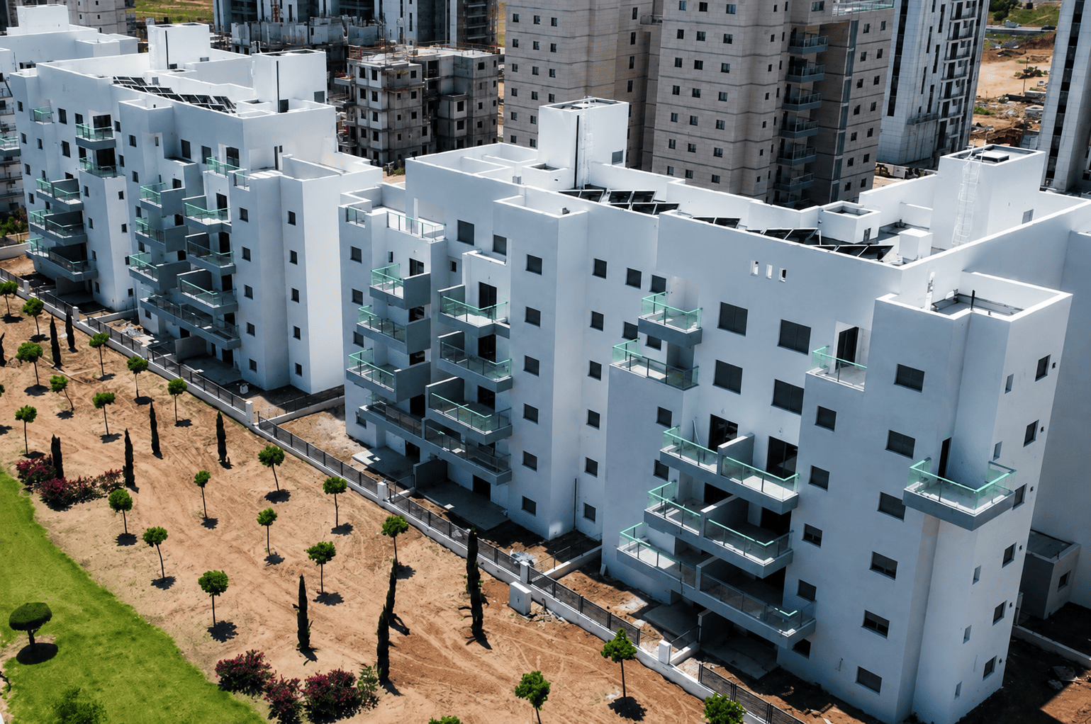 Facade coatings residential building application